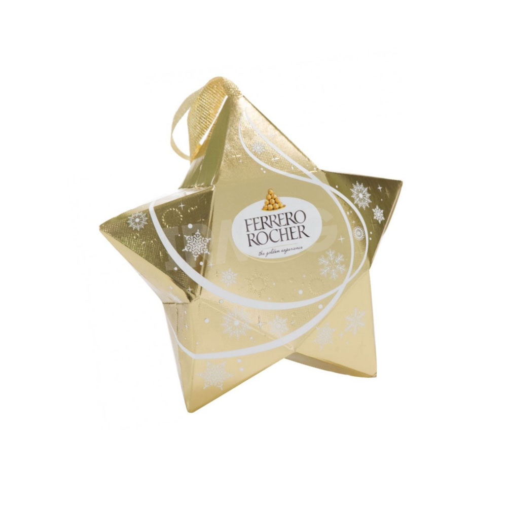 Ferrero Rocher Chocolate Star Box (3pcs) 37.5g