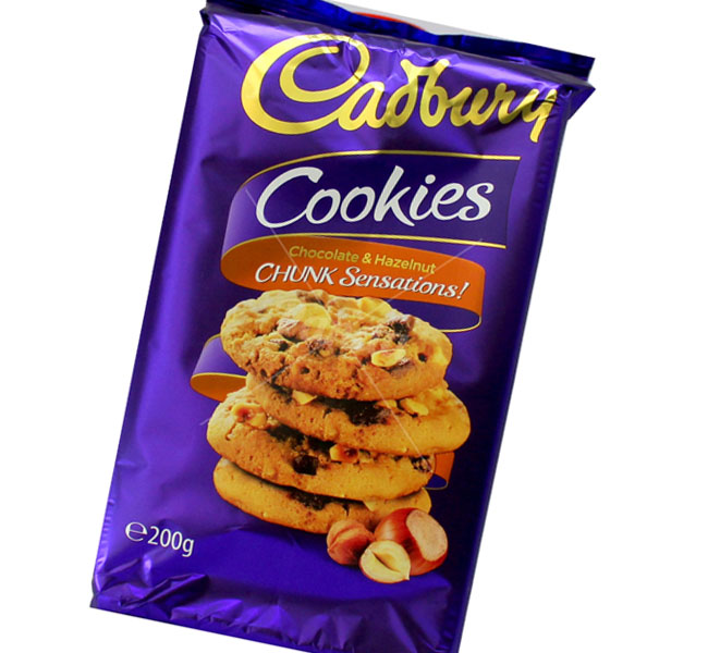 Cadbury Cookies Chocolate &amp; Hazelnut 200g