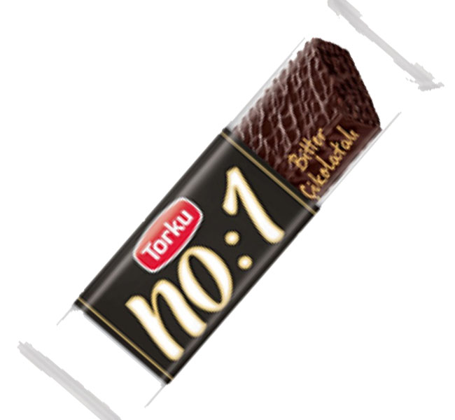 Torku No1Bitter (Dark) Cikolatali Wafer 35g