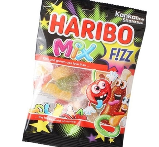 Haribo Mix Fizz Jelly 70g