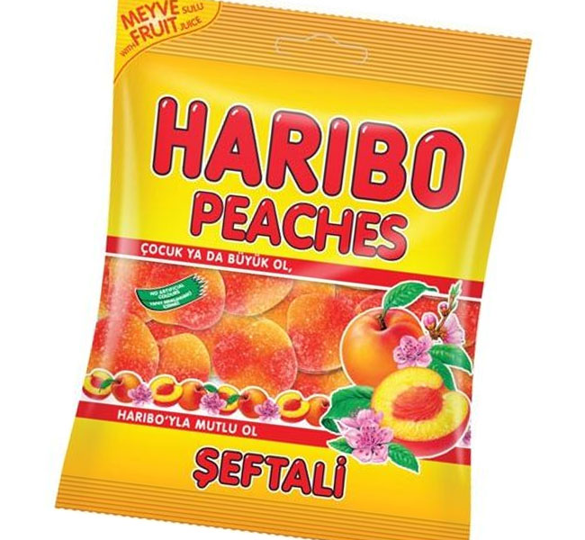 Haribo Peach Jelly 160g