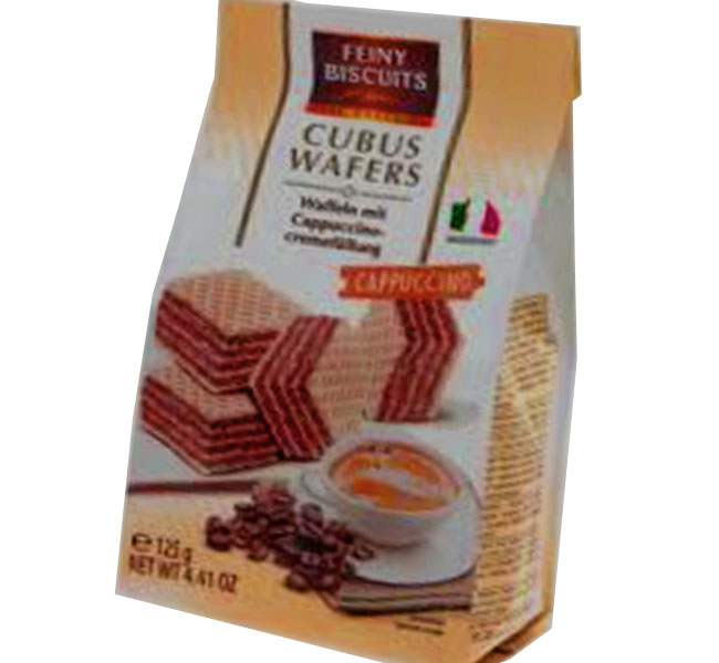 Feiny Biscuits Wafers Cappuccino 125g