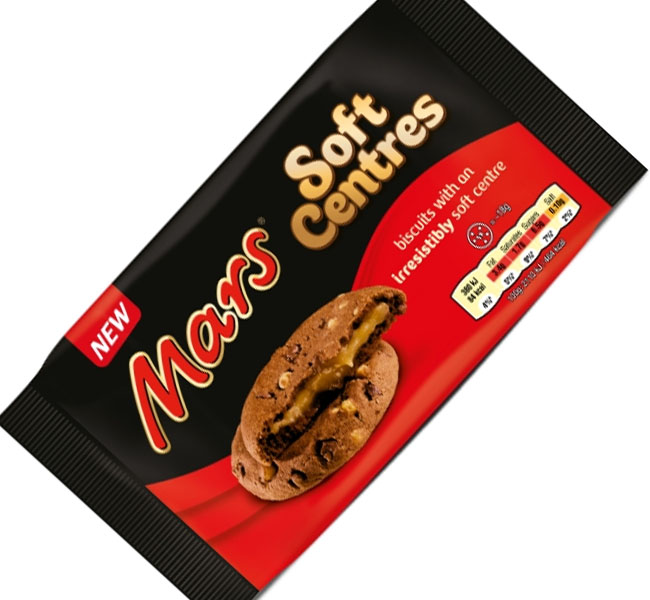 Mars Caramel Centres Cookies 144g