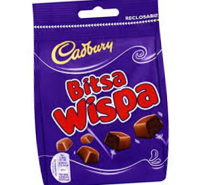 Cadbury Bitsa Wispa Chocolate 95g