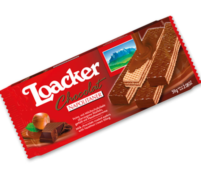 Loacker Chocolate Napolitaner Wafer 30g
