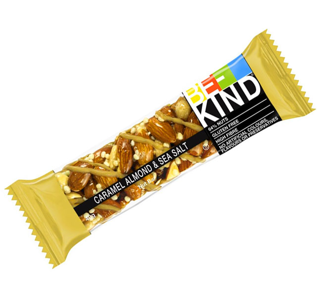 Be Kind Caramel Almond &amp; Sea Salt Bar  40g