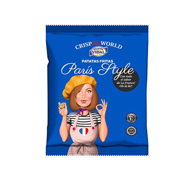 Vicent Vidal Patatas Fritas Paris Style potato 35g