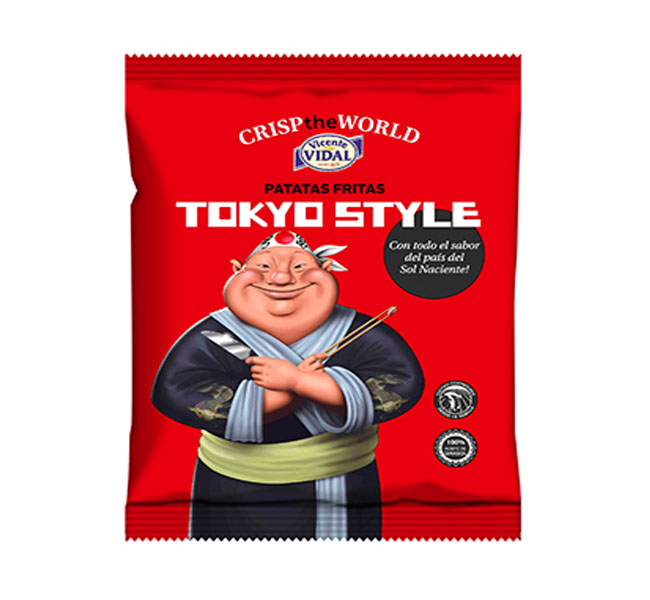 Vicent Vidal Patatas Fritas Tokyo Style potato 35g