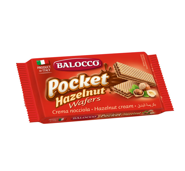 Balocco Pocket Hazelnut Wafer 25g