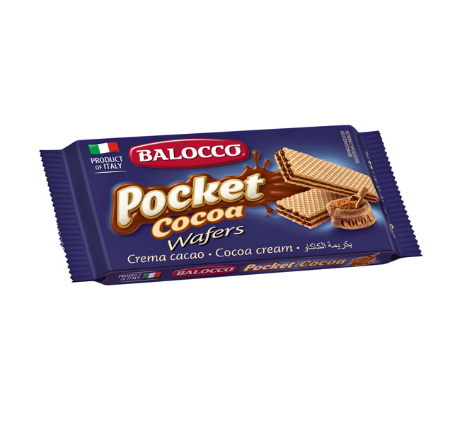 Balocco Pocket Cocoa Wafer 25g
