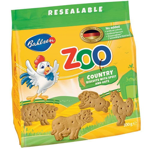 Bahlsen Zoo Country Biscuit 100g