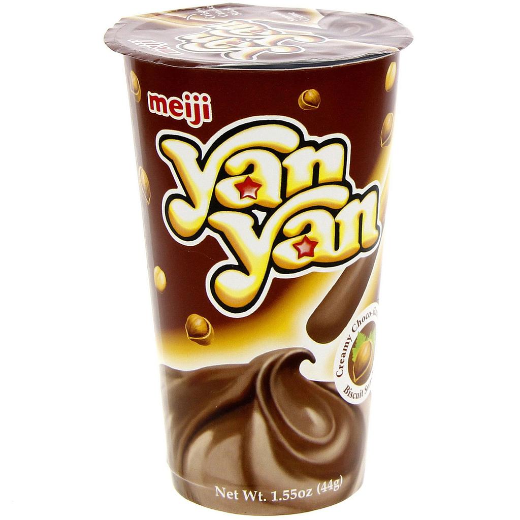 Meiji Yan Yan Choco Hazelnut Dip Biscuit 44g