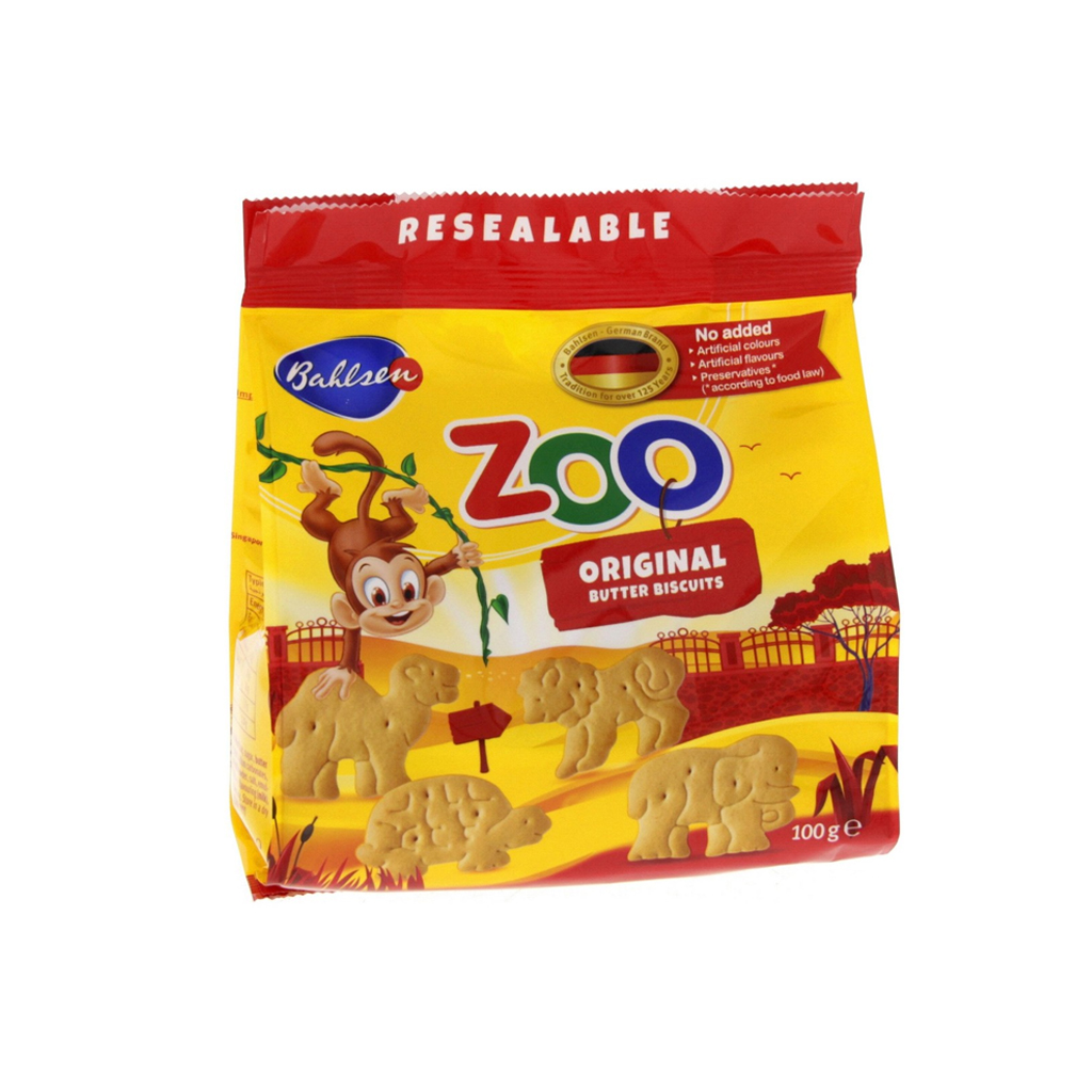Bahlsen Zoo Butter Biscuit100g