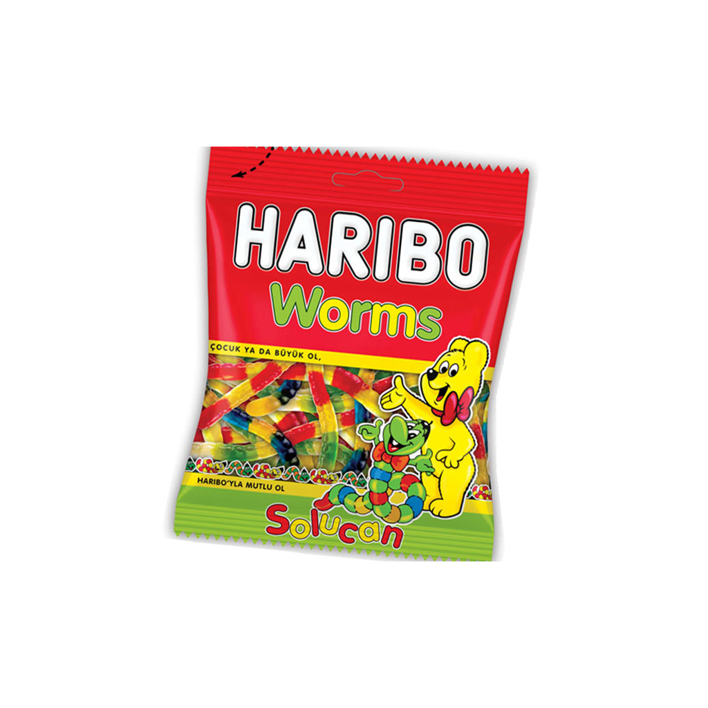 Haribo Worms Jelly 70g