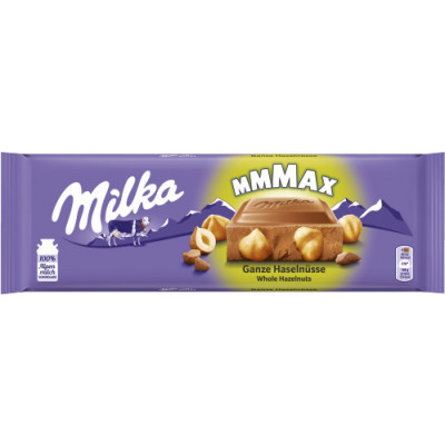 Milka Max Ganze Haselnusse Whole Hazelnuts Chocolate 270g