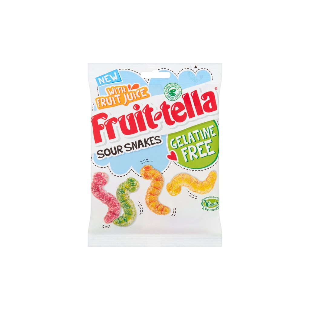 Fruittella Sour Snakes Vegan Jelly 150g
