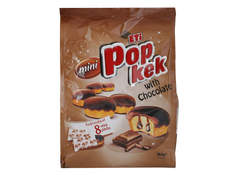 Eti Pop Kek With Chocolate Cake 144g