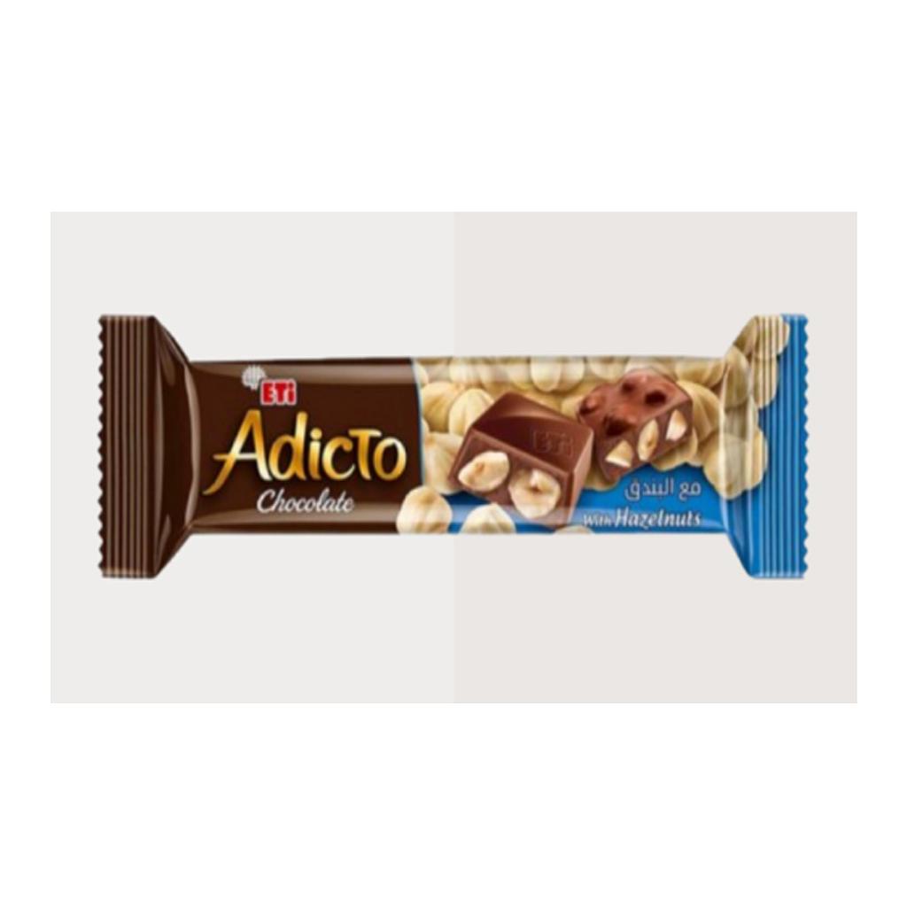 Eti Adicto Chocolate With Hazelnut 30g 