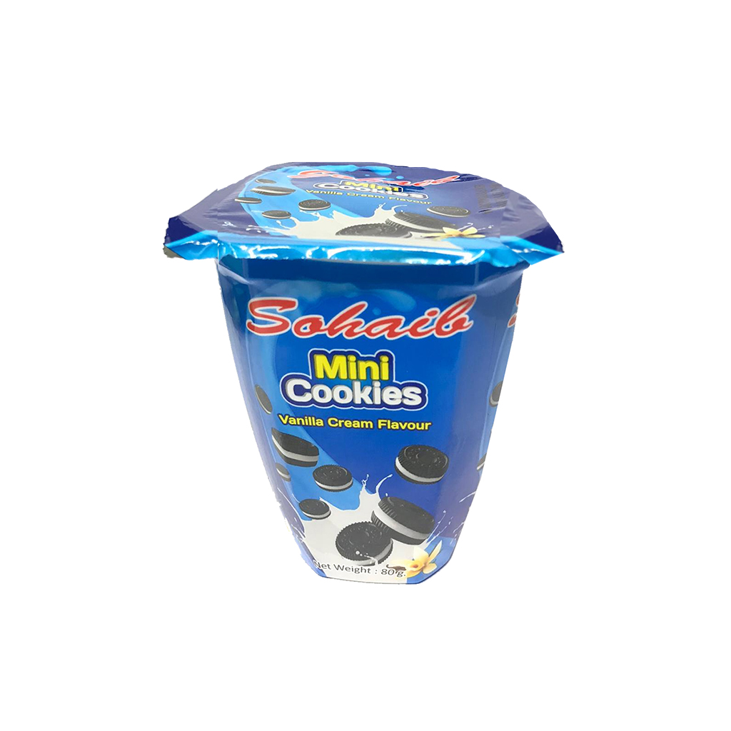Sohaib Mini Cookies Vanilla 80g 