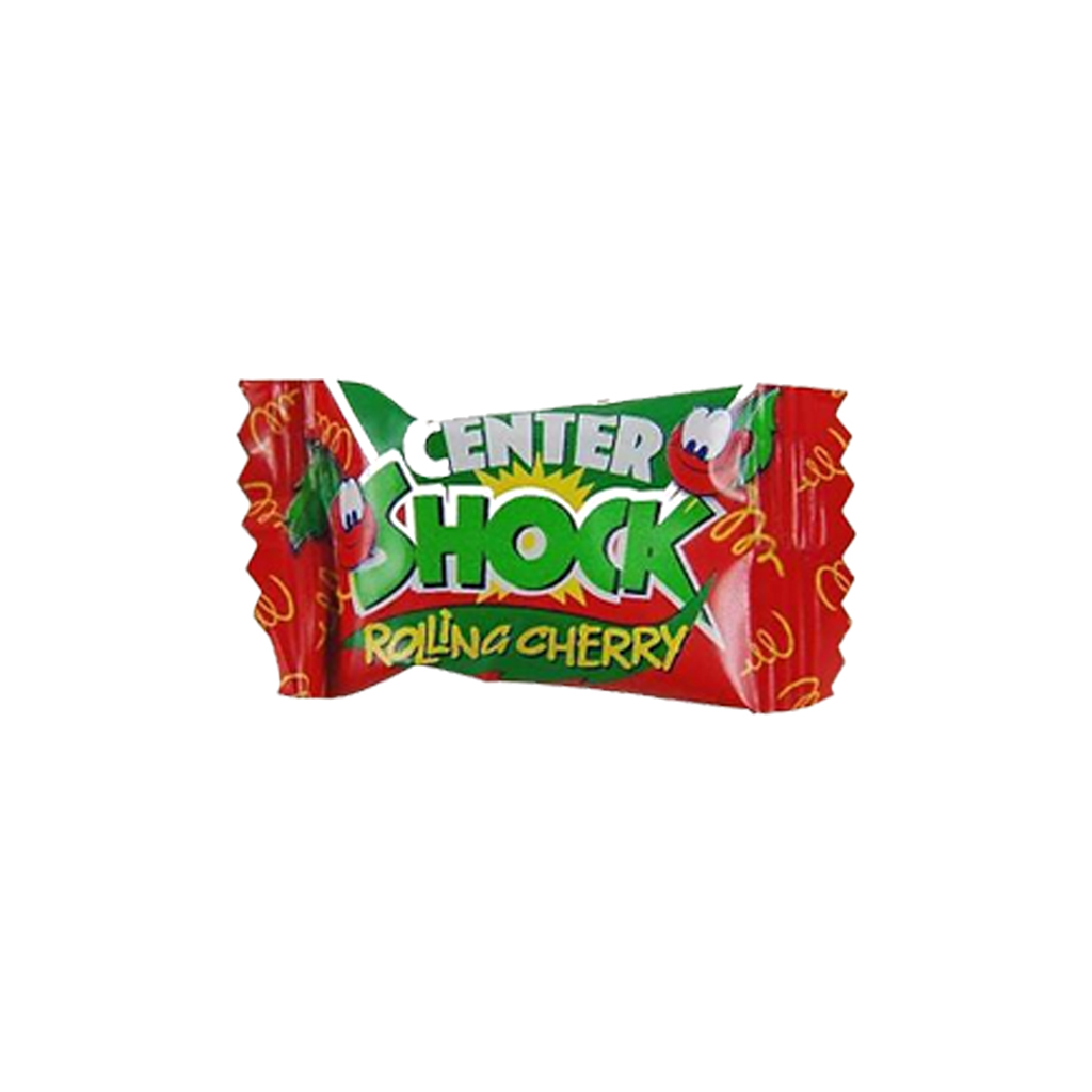 Chupa Chups Center Shock Rolling Cherry Gum 4g