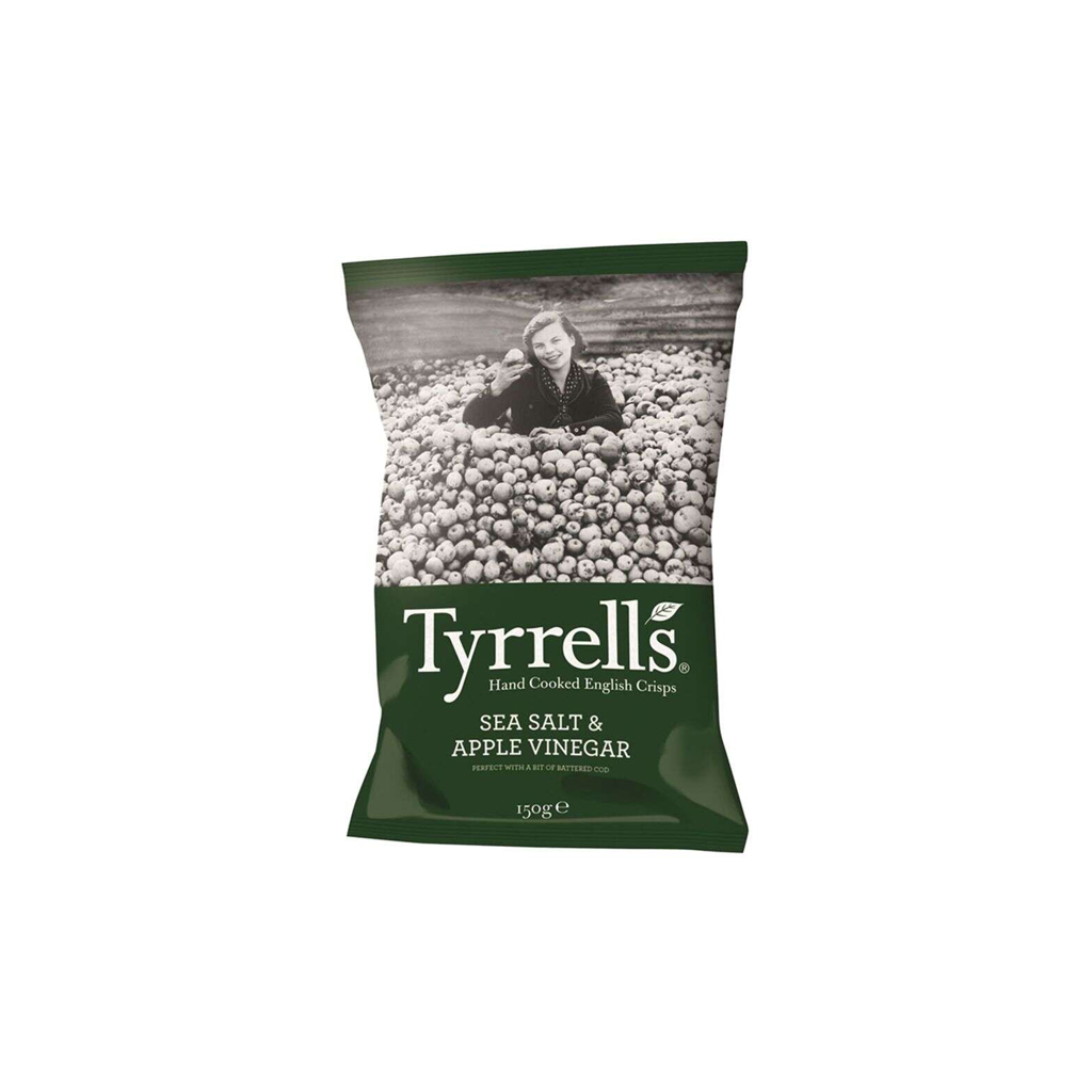 Tyrrells English Crisps Sea Salt &amp; Apple Vinegar Potato 40g