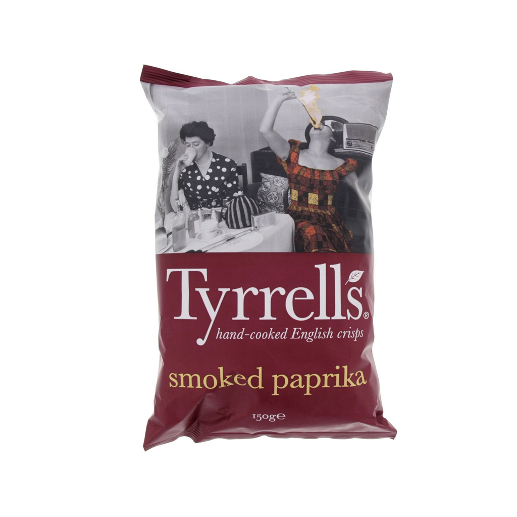 Tyrrells English Crisps Smoked Paprika Potato 150g
