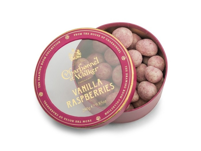 Charbonnel Walker Vanilla Raspberries Chocolate 280g