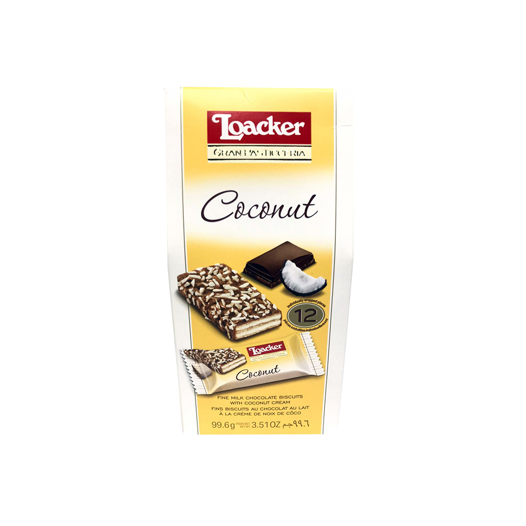 Loacker Patisserie Coconut Wafer 99.6g