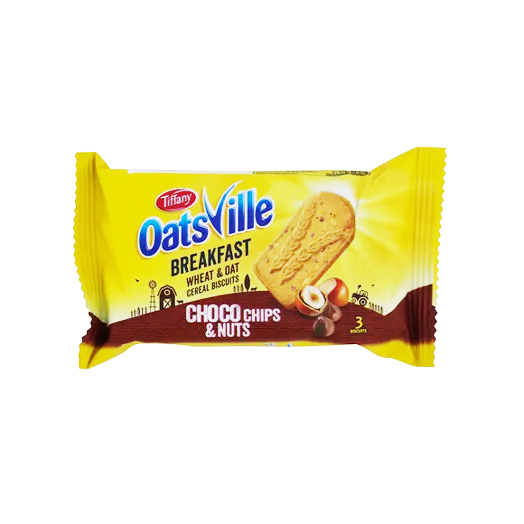 Tiffany Oatsville Breakfast Wheat &amp; oat Nuts Biscuit 50g