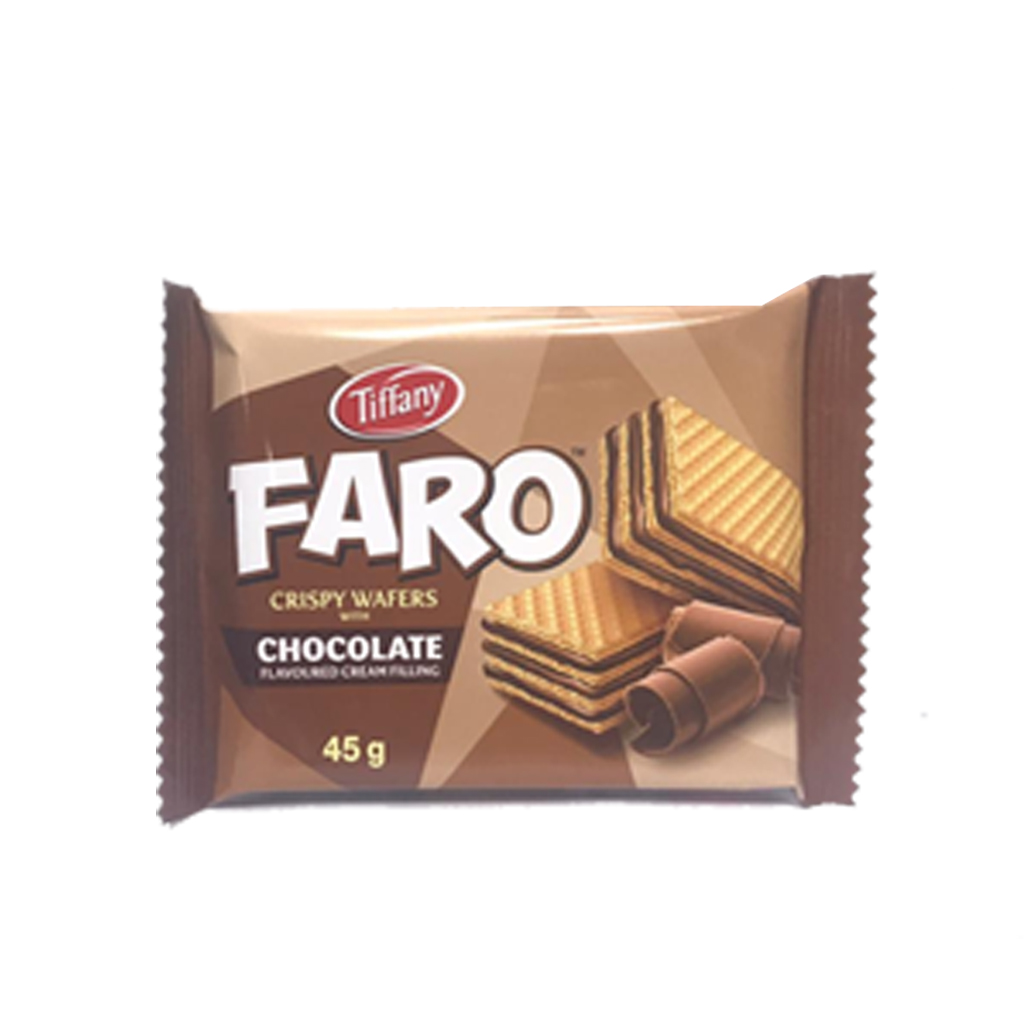 Tiffany Faro Chocolate Wafer 45g