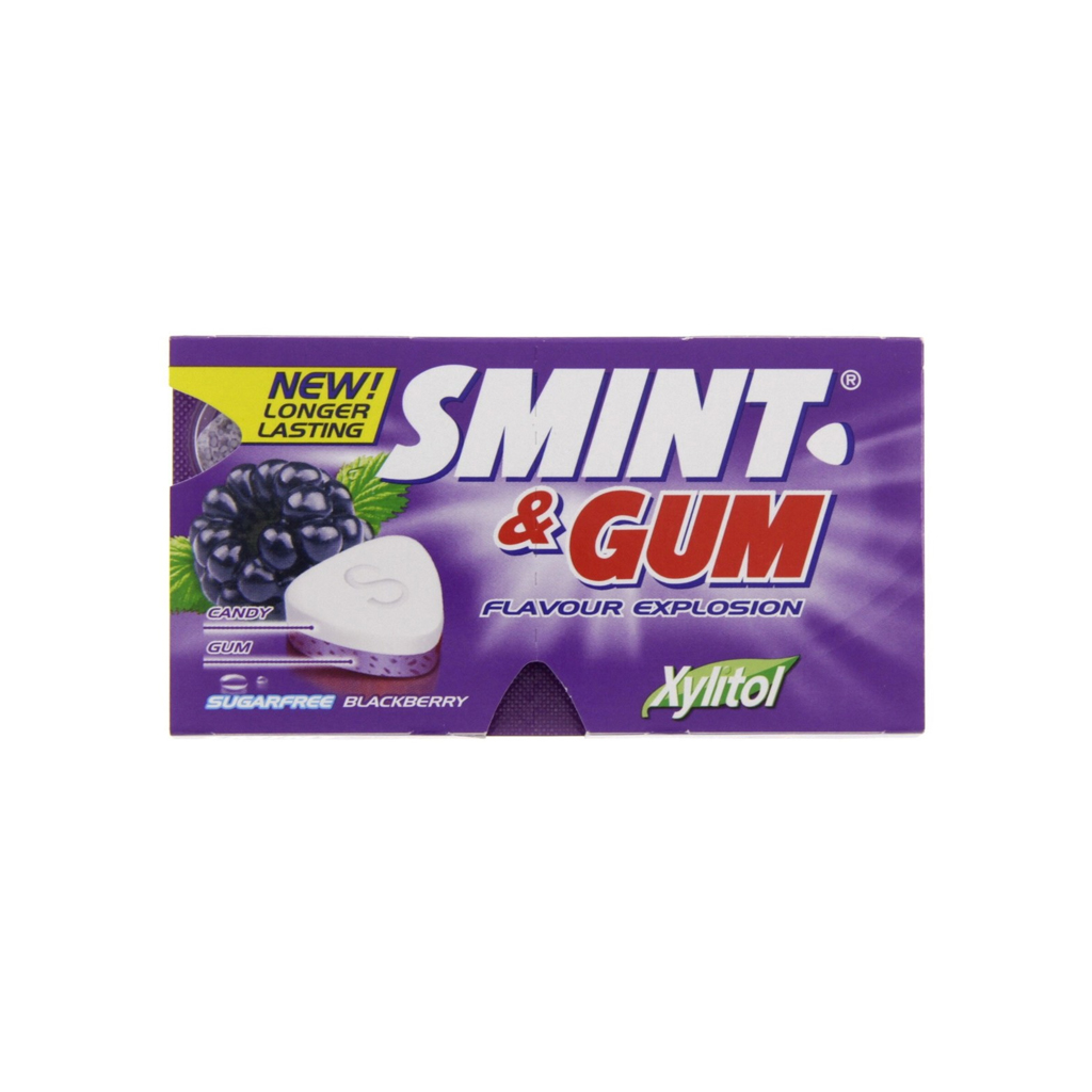 Smint &amp; Gum Blackberry 13.9g