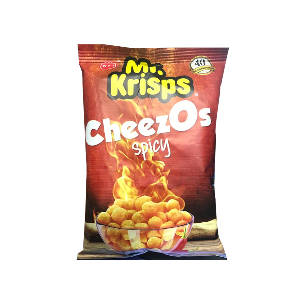 NFI Mr Crisps Cheezos Spicy Pufak 15g