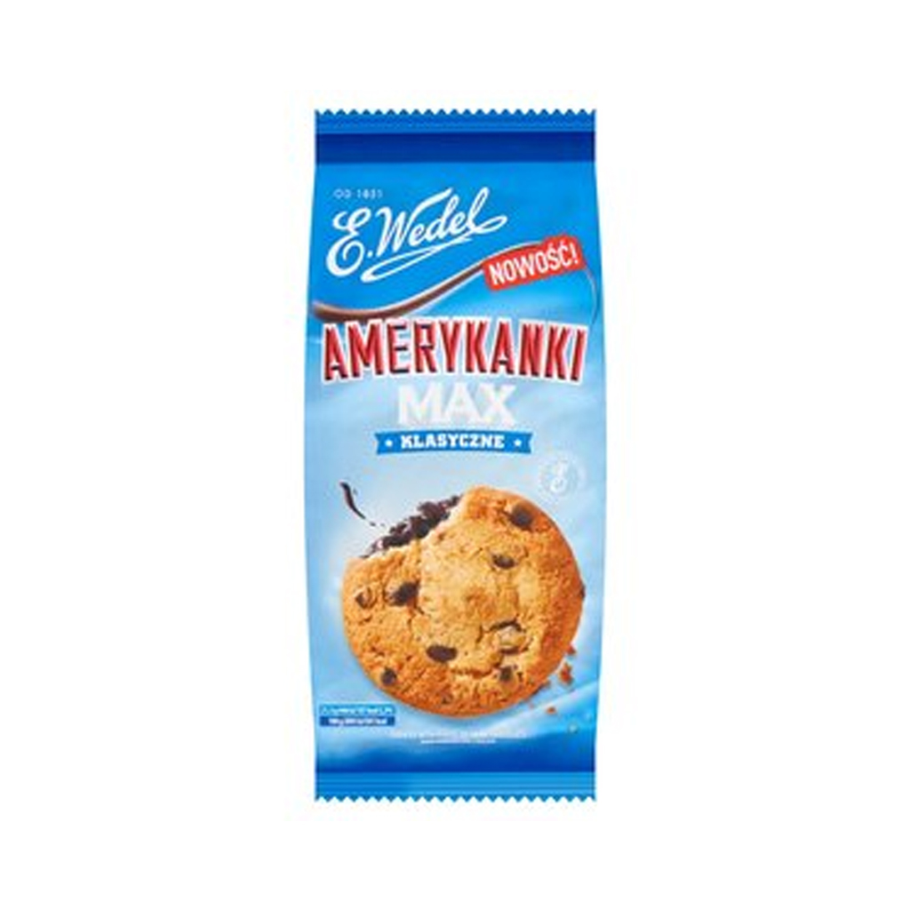 Wedel Amerykanki Max Klasyczne Cookies 170g