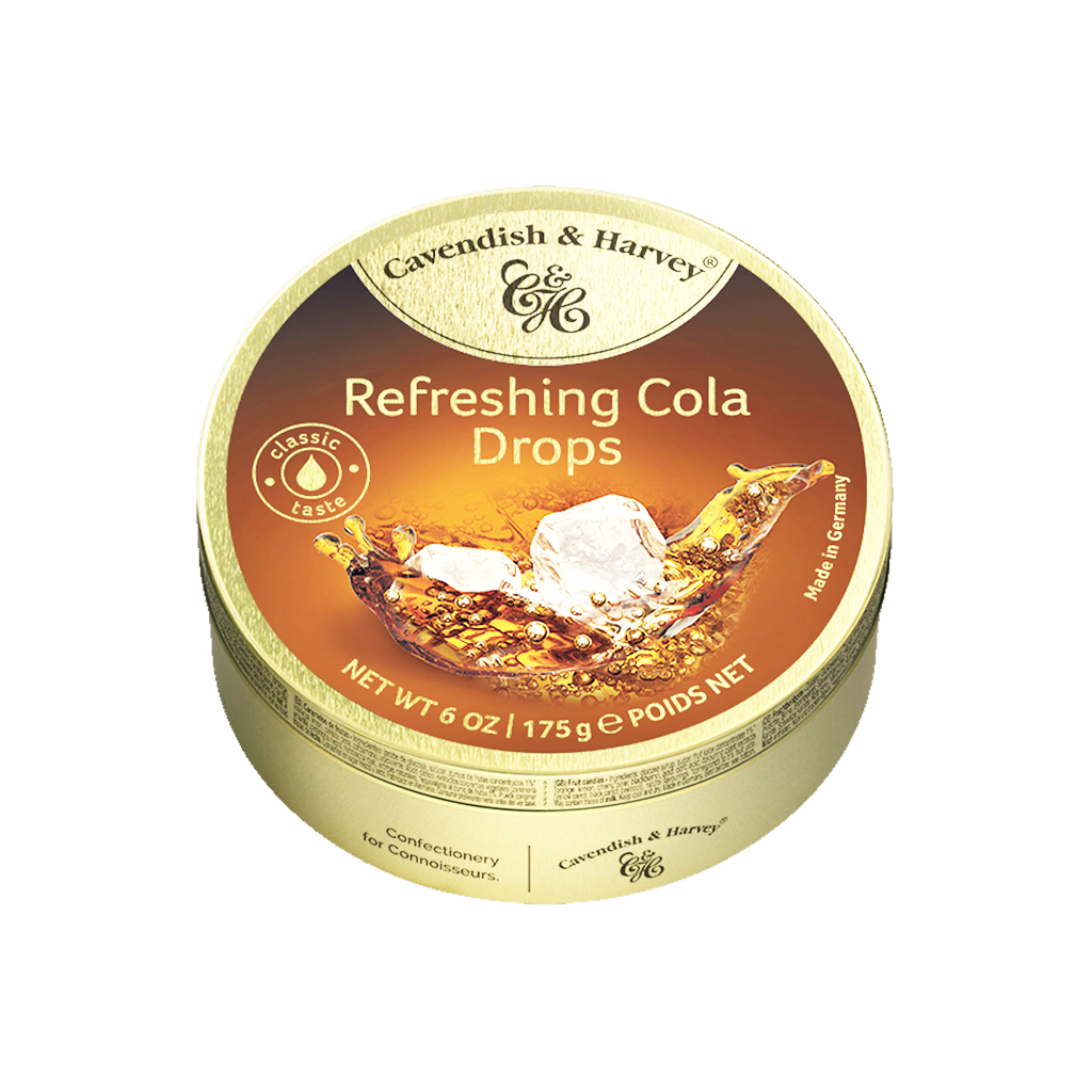 Cavendish &amp; Harvey Refreshing Cola Drops Candy 175g