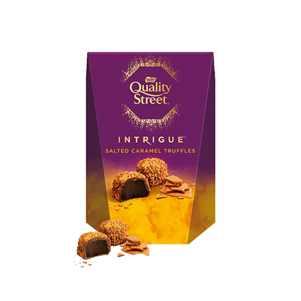 Nestle Quality Street Intrigue Salted Caramel Chocolate Truffle 200g