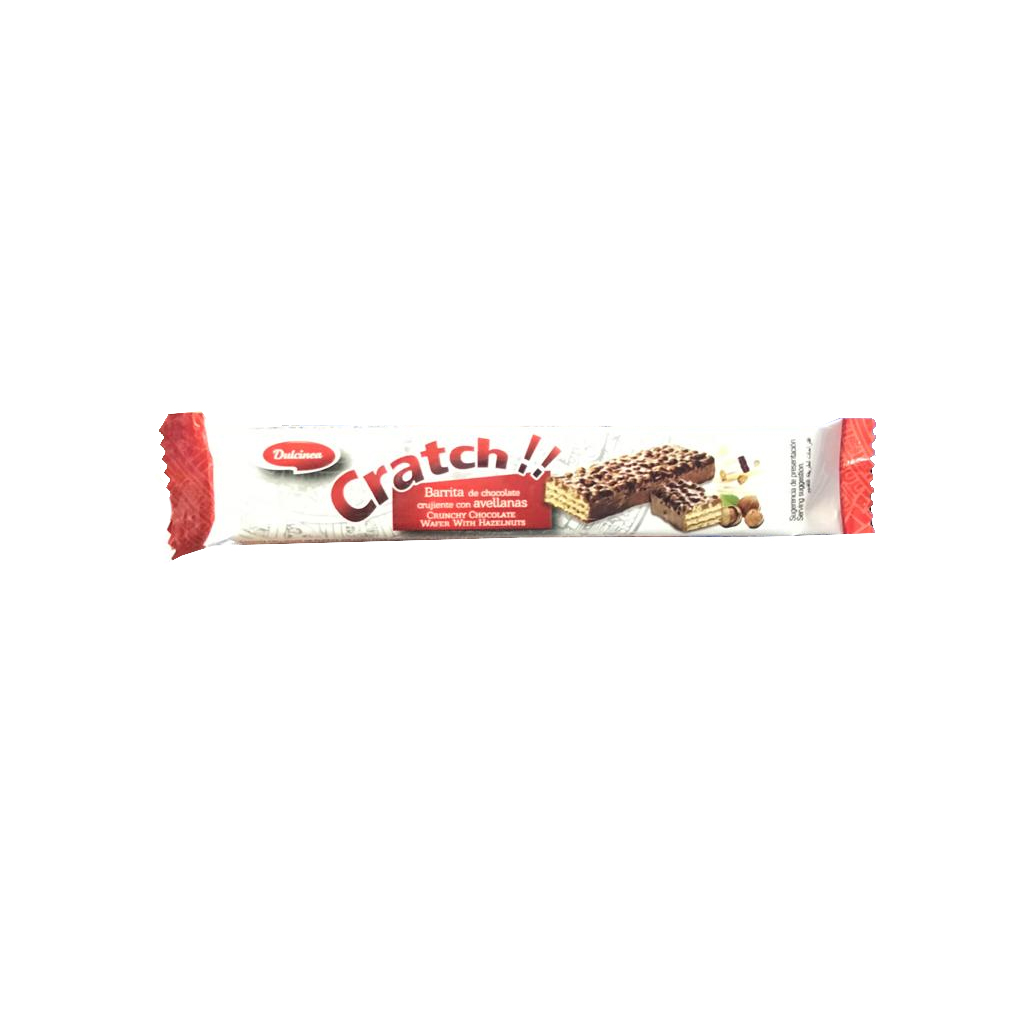 Dulcinea Cratch Milk Chocolate Wafer With Hazelnut 27g
