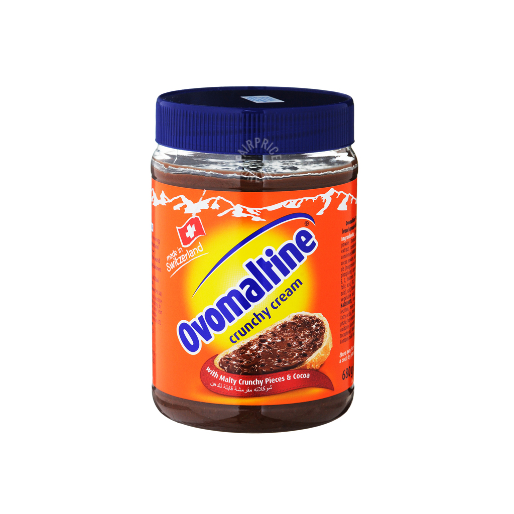 Ovomaltine Crunchy Cream Chocolate Spread 680g
