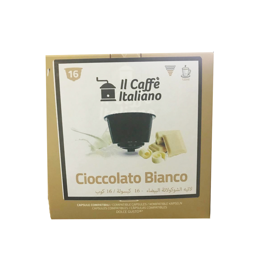 Coffee Italiano Cioccolato Bianco 16 pcs 224g