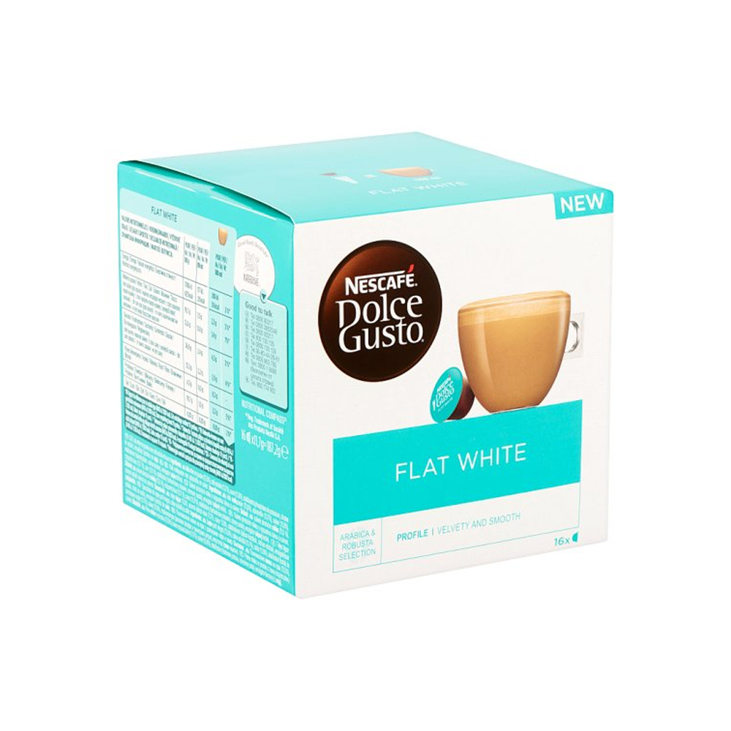 Nescafe Dolce Gusto Flate White Coffee 187.2g