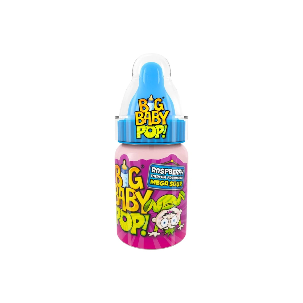 Bazooka Big Baby Pop Cola &amp; Raspberry Candy 32g