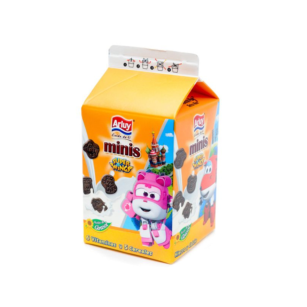 Arluy Minis Super Wings Biscuit 135g