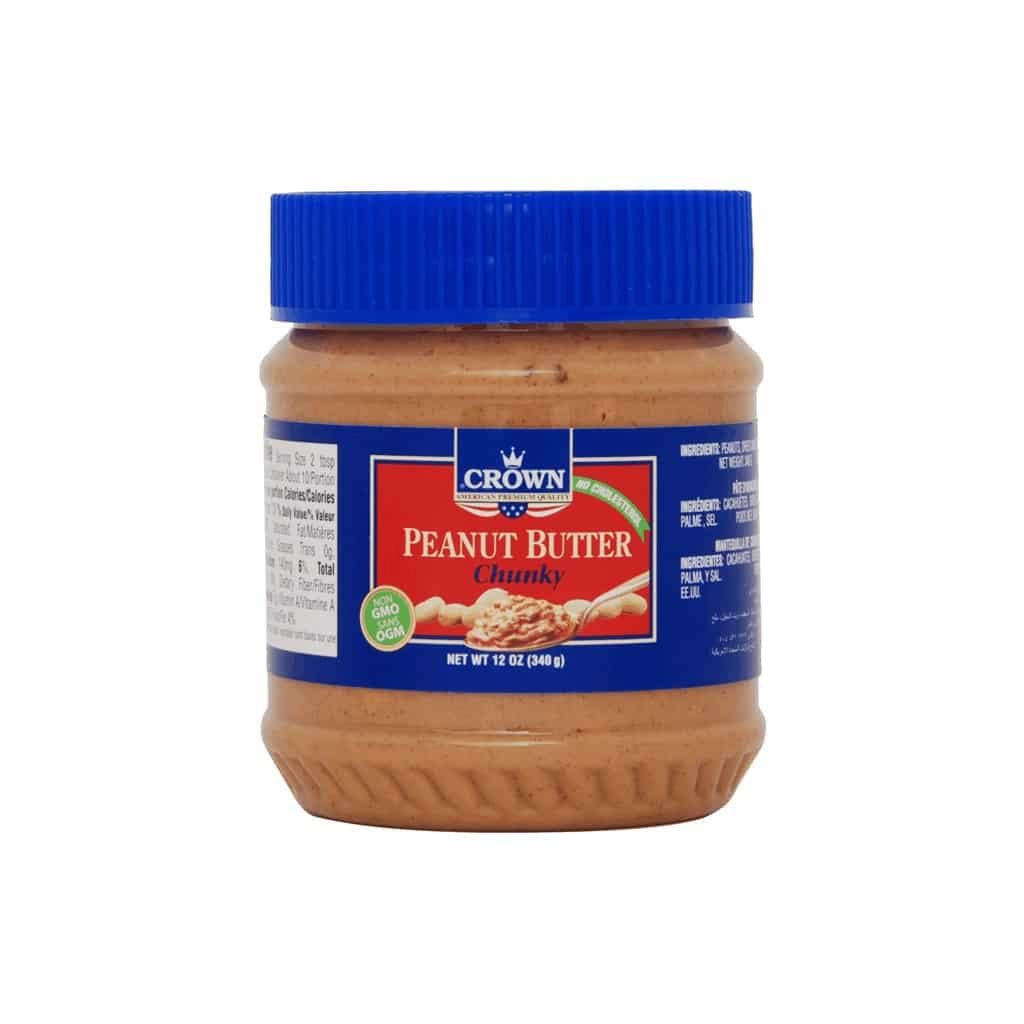 Crown Peanut Butter Crunchy Spreads 340g