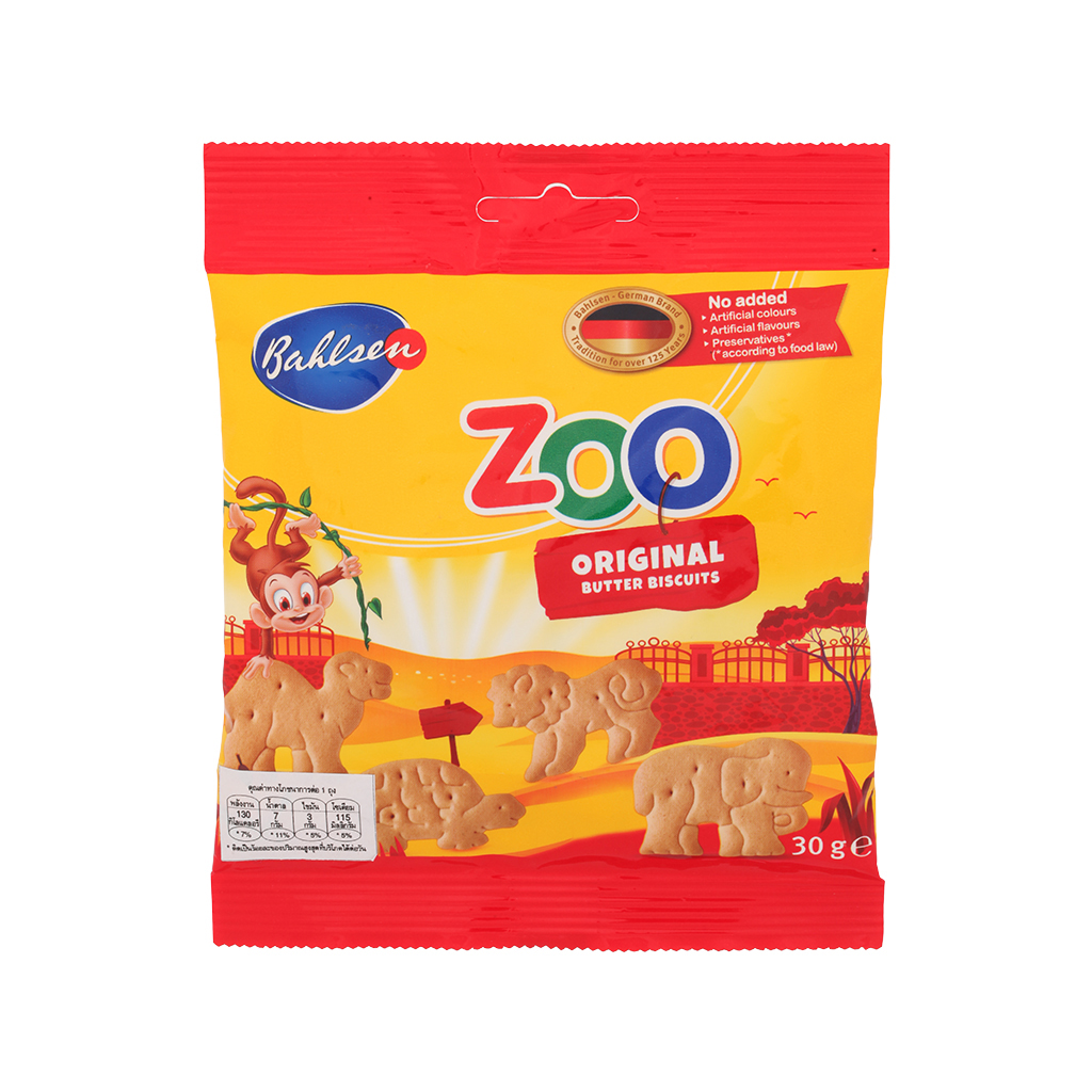Bahlsen zoo Orginal Butter Biscuit 30g