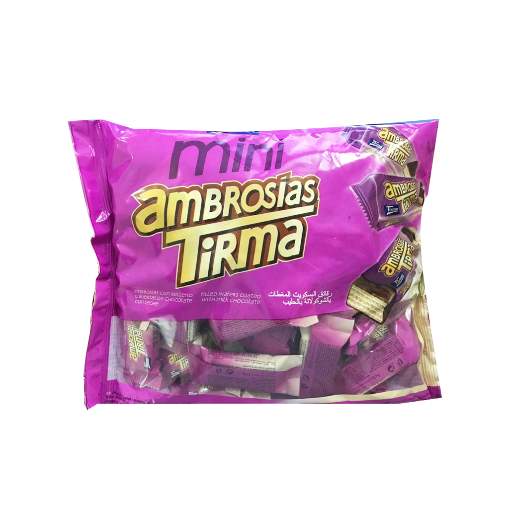 Tirma Ambrosias Milk Chocolate Wafer Mini 50x13.5g