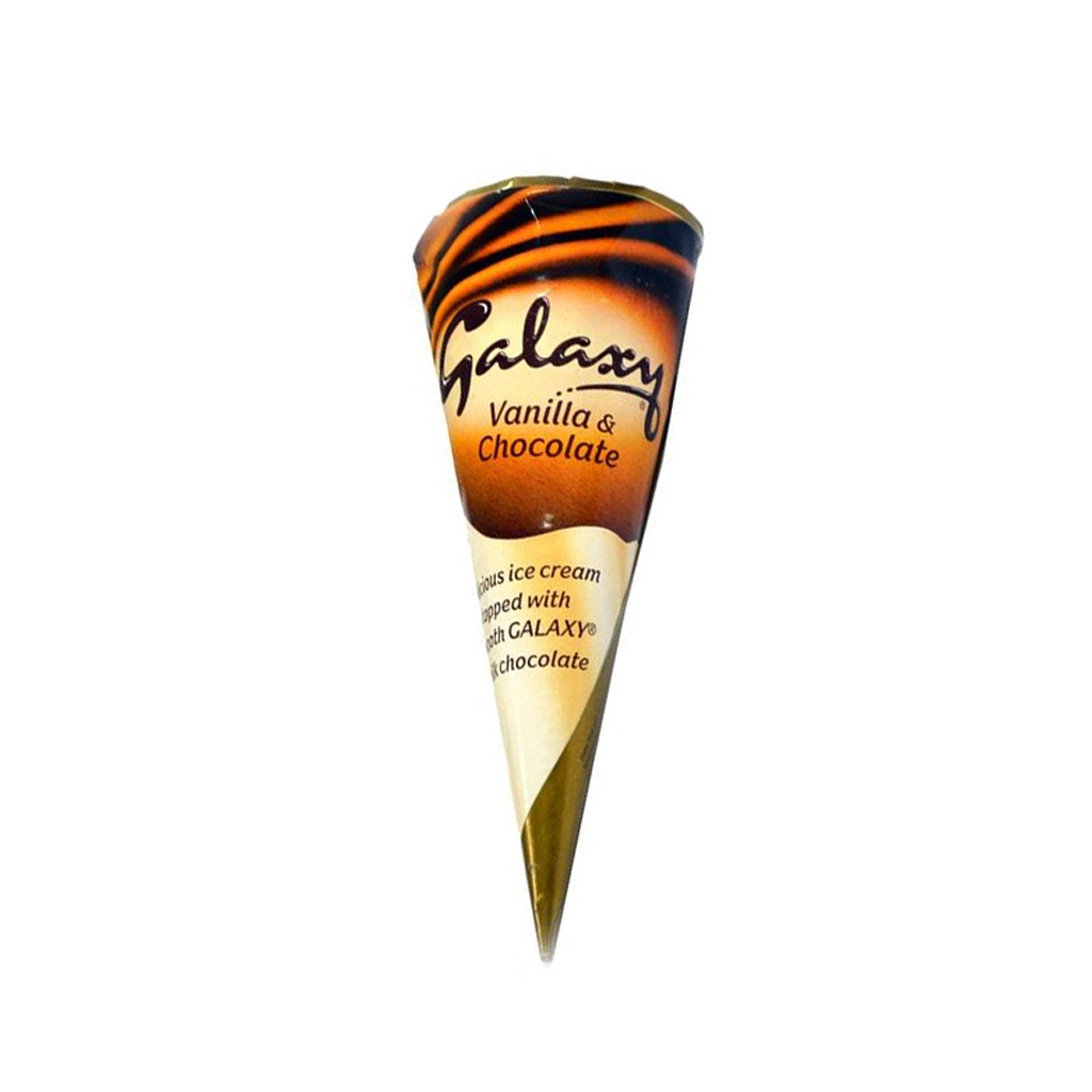 Galaxy Ice Cream Cone Vanilla &amp; Choco 110ml