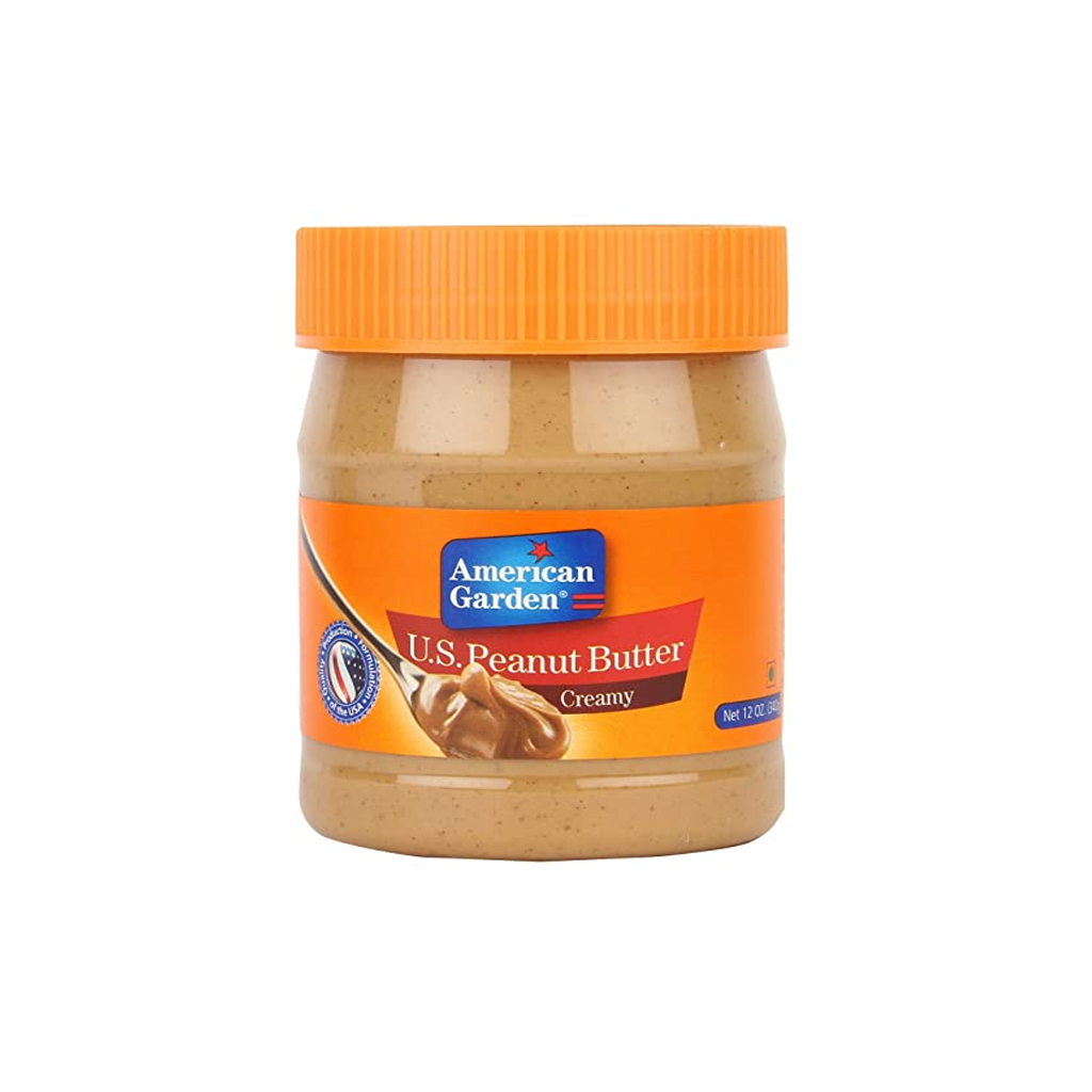 American Garden Creamy U.S. Peanut Butter 340g