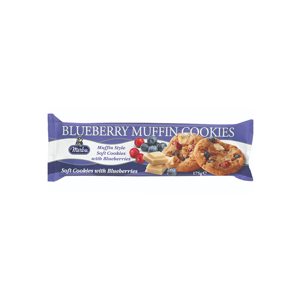 Merba Blueberry muffin cookies 175g
