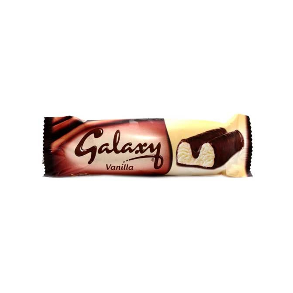 Galaxy Heart Ice Cream Vanilla &amp; Chocolate 62.5ml