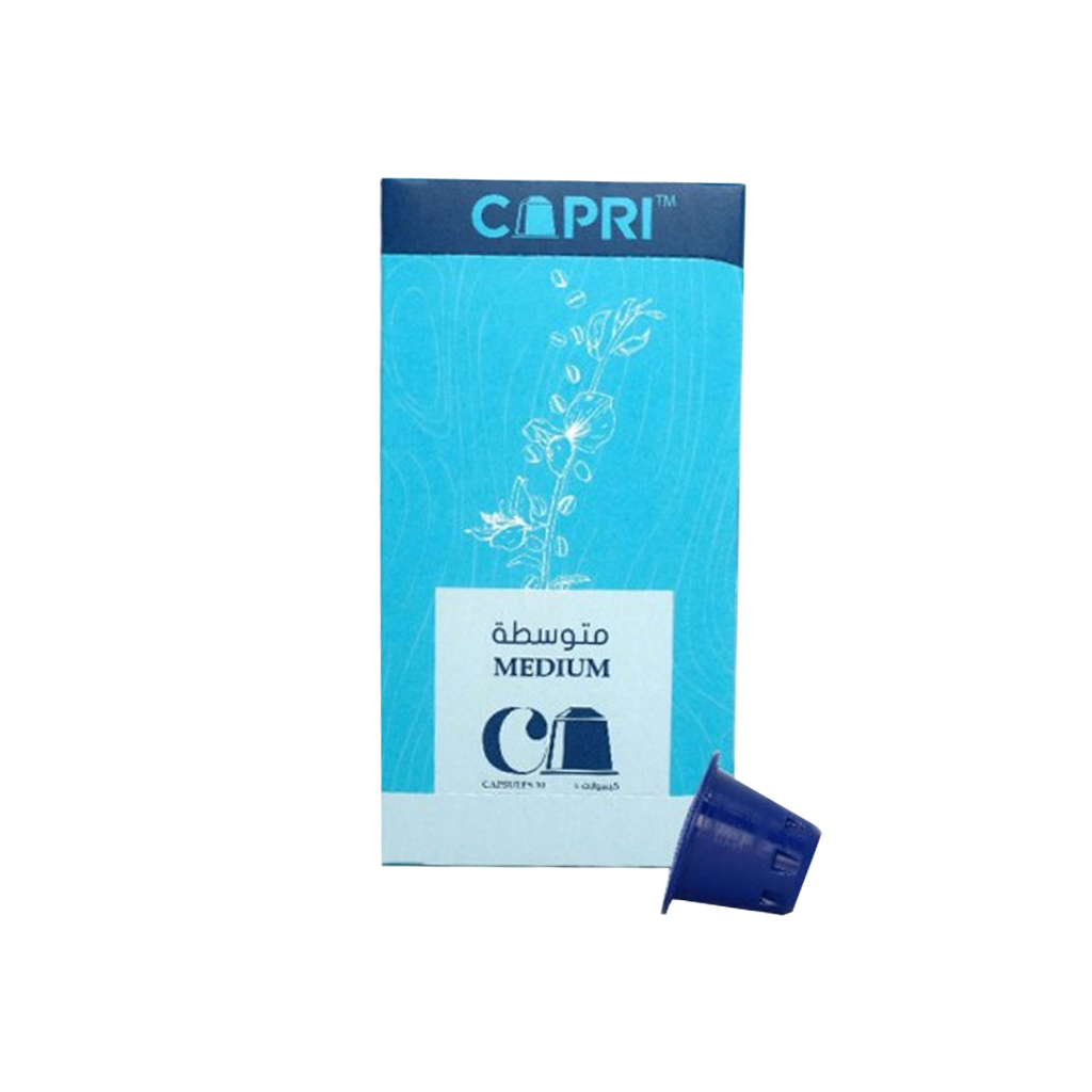 Capri Coffee Medium Coffee Capules 10x5.6g