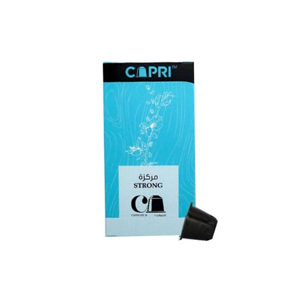 Capri Coffee Strong Coffee Capules 10x5.6g